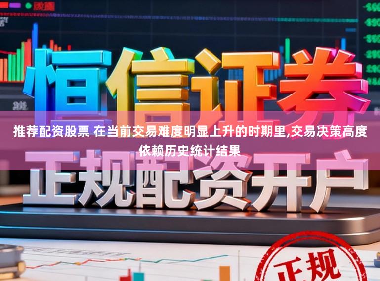 推荐配资股票 在当前交易难度明显上升的时期里,交易决策高度依赖历史统计结果