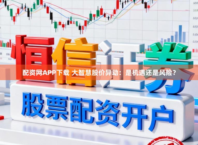 配资网APP下载 大智慧股价异动：是机遇还是风险？